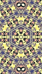 digital art in the form of a kaleidoscope