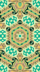 digital art in the form of a kaleidoscope