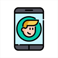 man with mobile phone