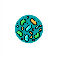 blue and green pills