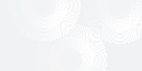 White modern geometric abstract background overlap layer on bright space with lines abstract