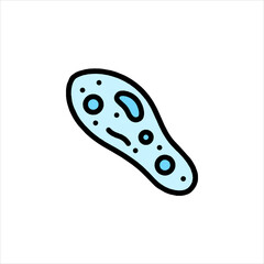 vector illustration of a fish