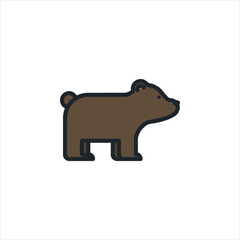 brown bear icon