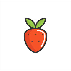 strawberry vector illustration