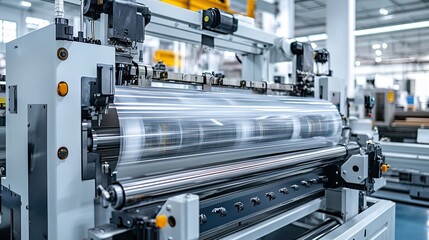 Laminating and Rewinding Protective Film Machine with Clamping Rollers for Edge Banding 
