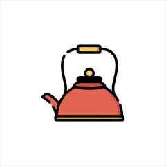 kettle isolated on white background