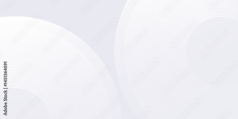 Poster modern lines grey background with dynamic circle lines background abstract