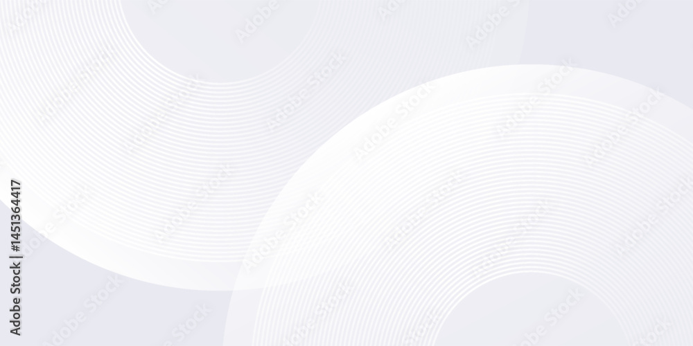 Poster modern lines grey background with dynamic circle lines background