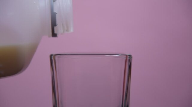 pouring milk footage.