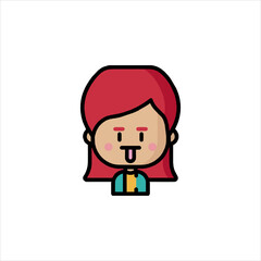 cartoon character of man