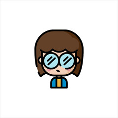 funny cartoon genius