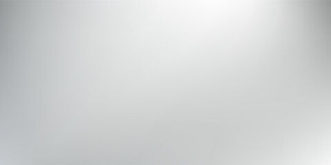 Silver foil background with metal mirror texture. Chrome gradient surface with light modern simple