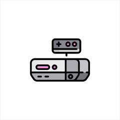 video cassette player