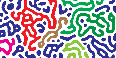 abstract turing pattern background. This illustration is designed to make a smooth seamless pattern if you duplicate it vertically and horizontally to cover more space. Futuristic technology concept.