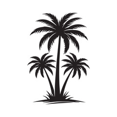 palm tree silhouette