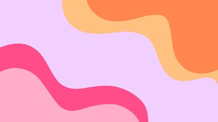 Pastel colourful fluid abstract background illustration