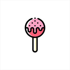 vector illustration of an apple