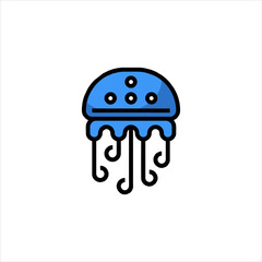 vector illustration of an ice cream