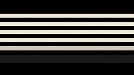 Horizontal black and white striped pattern design.