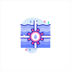 vector illustration of an abstract background