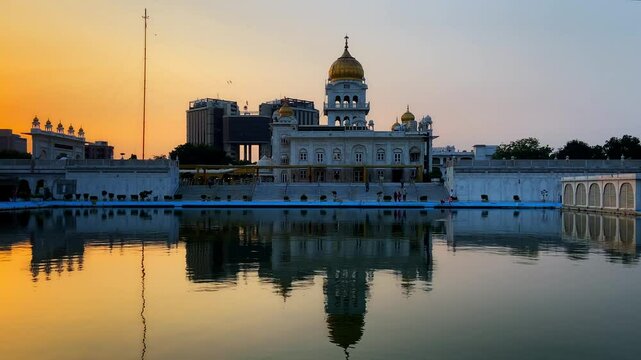 Gurdwara Bangla Sahib in New Delhi
