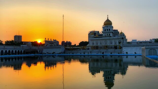 Gurdwara Bangla Sahib in New Delhi