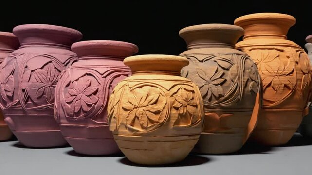 chinese clay pots