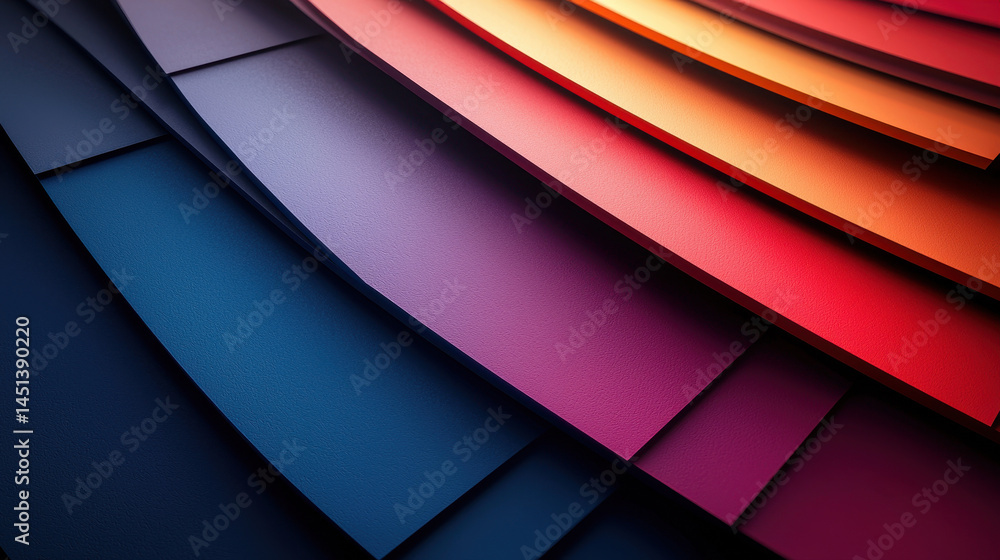 Poster geometric 3d shapes create a stunning color play, with realistic 4k resolution showing a dynamic sid