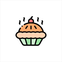 cupcake with cream