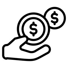 Investment Line Icon