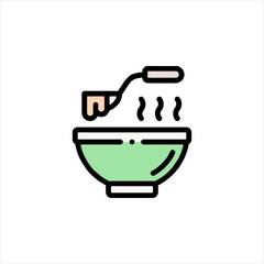 bathroom icon set