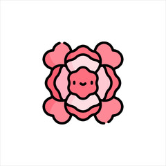 red rose on white background