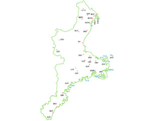 三重県　地図　白　斑点　イラスト