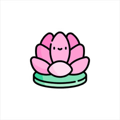 pink lotus flower