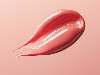 Coral Lip Gloss Swirl