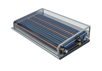 Solar Collector Panel with Tubes for Heating Systems