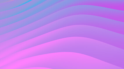 Purple and blue wavy lines in a gradient background suitable for modern designs, backgrounds, web graphics, and abstract concepts.