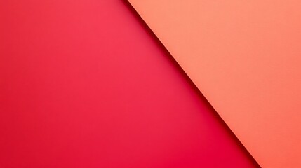 Red and Peach Paper Design