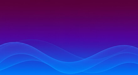 Indigo Undulation AI Generated