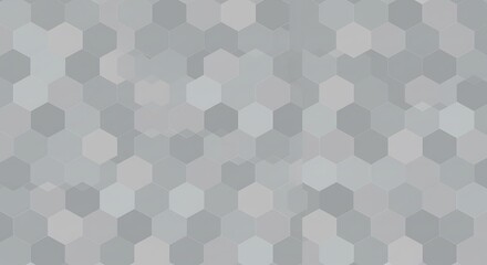Chromatic Hexagons AI Generated