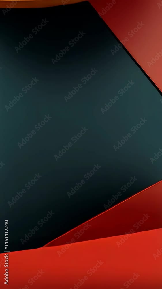 Poster overlapping yellow circle on green background creates a vibrant and modern color block design for cr