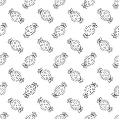 food pattern. fast food seamless pattern. doodle food and beverage seamless pattern. food background