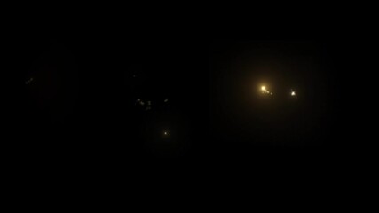 Good luck! text animation gold color on black background. Perfect for motivational posters, greeting cards, social media posts, and presentations. 4k Video