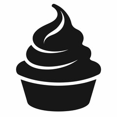 Shaving Cream icon silhouette vector illustration
