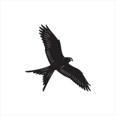 Flying Bird Silhouette Clip art