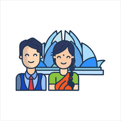 happy family on the beach