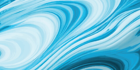 Abstract Watercolor Waves in Soft Ocean Blue – Minimalist Design with Fluid Sea Motion and Textured Harmony. Ocean-Inspired Flowing Wave Watercolor in Pastel Tones