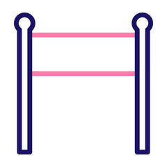 finishpoint Vector Line Two Colors Icon Design