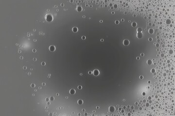 Soap bubbles, water, grey, texture