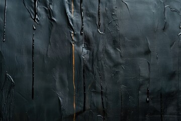 Dark, textured surface with drips